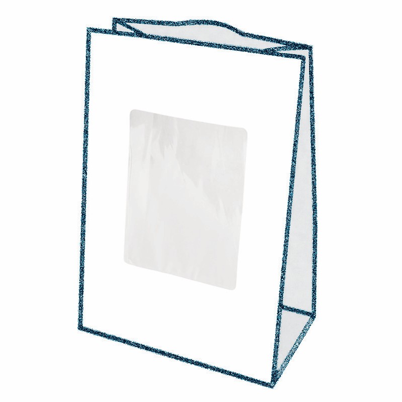 Block bottom plastic bags Block bottom plastic bags